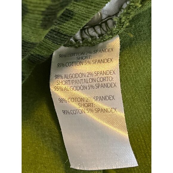 Hartstrings Skirt Girls 14 Kids Corduroy Skort Green Leopard Print Casual Fall - Picture 12 of 13